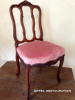 Chaise liégeoise de style Louis XV