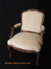 Fauteuil Montespan de style Louis XV