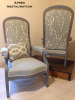 Paire de fauteuils Voltaire