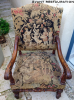 Paire de fauteuils de style Louis XIII