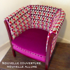 Fauteuil tonneau Art Déco