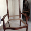 Fauteuil Voltaire dégarni